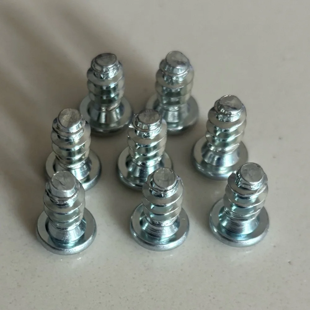 (8) IKEA 116894 Screws for HEMNES BRIMNES Small Silver Short Replacement
